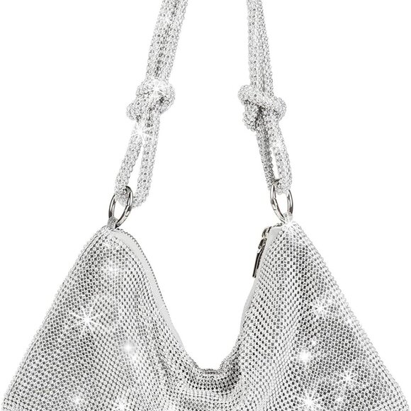 Luxury Glitter Rhinestone Clutch for Weddings & Parties - Must-Have Style - Picture 1 of 7